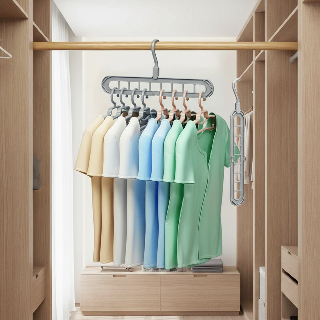 SpaceSaver™ - Inteligentny Wieszak